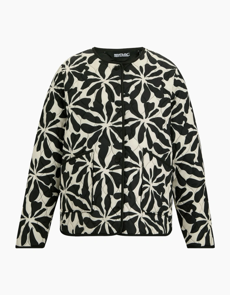 Womens/Ladies Mira Abstract Floral Padded Jacket