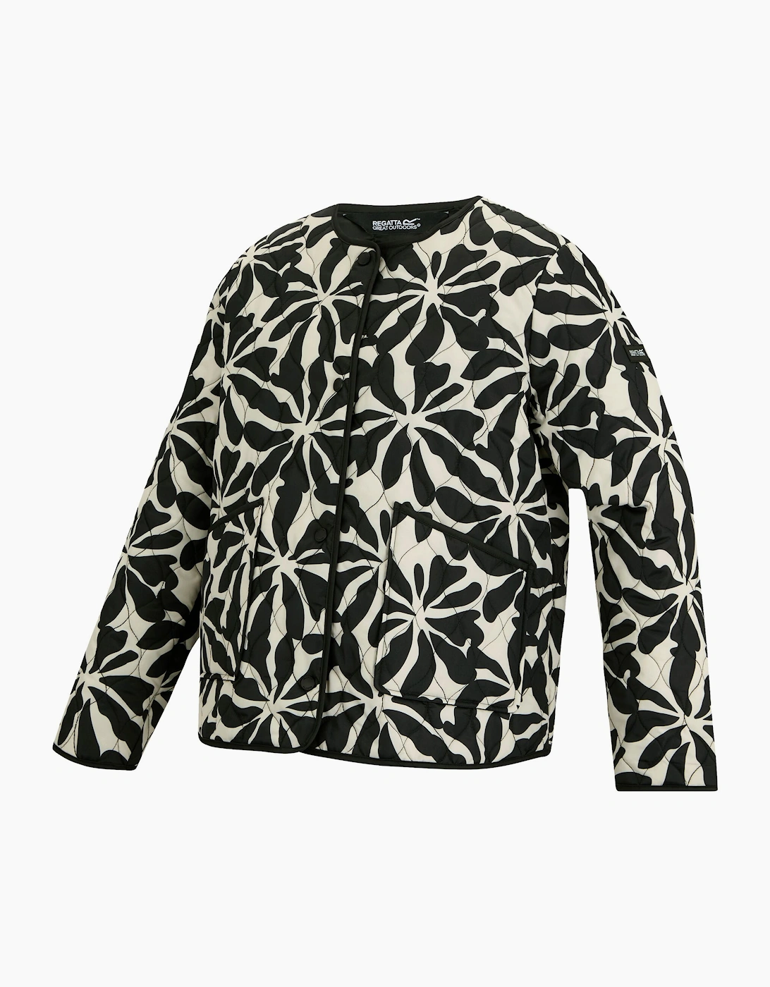 Womens/Ladies Mira Abstract Floral Padded Jacket