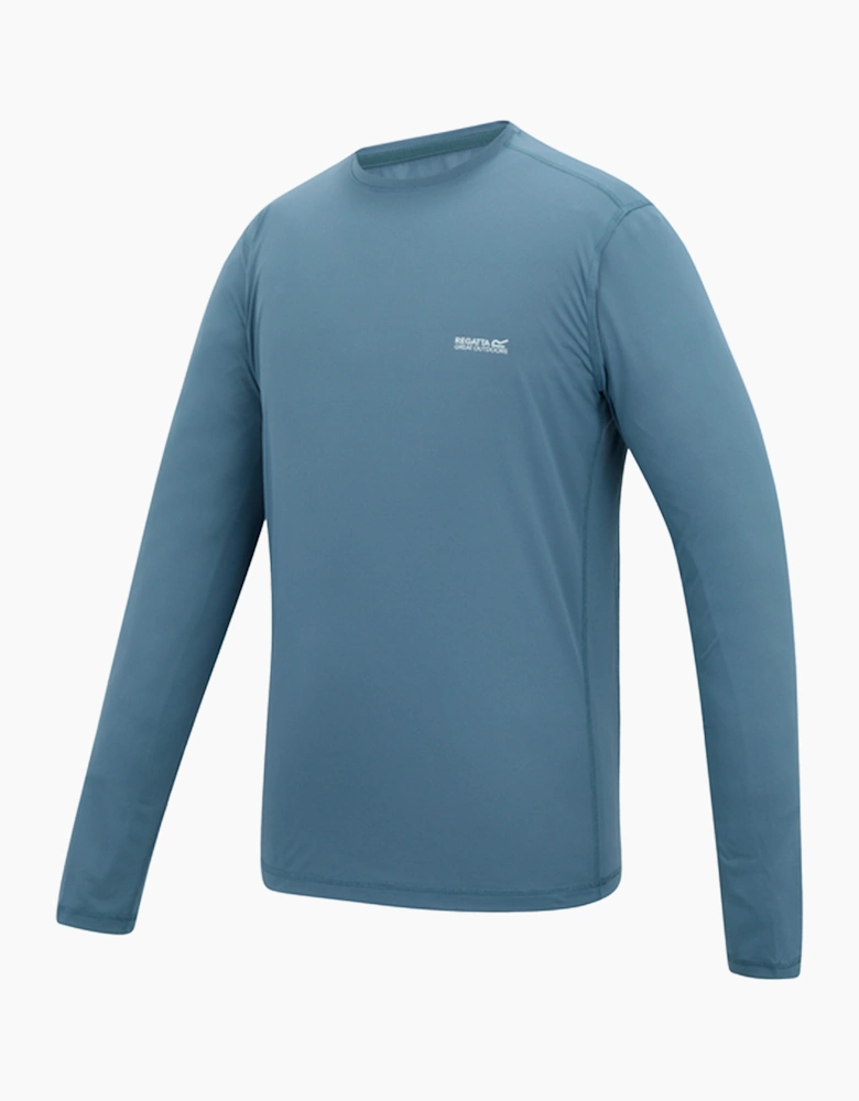 Mens Mindo Logo Long-Sleeved T-Shirt