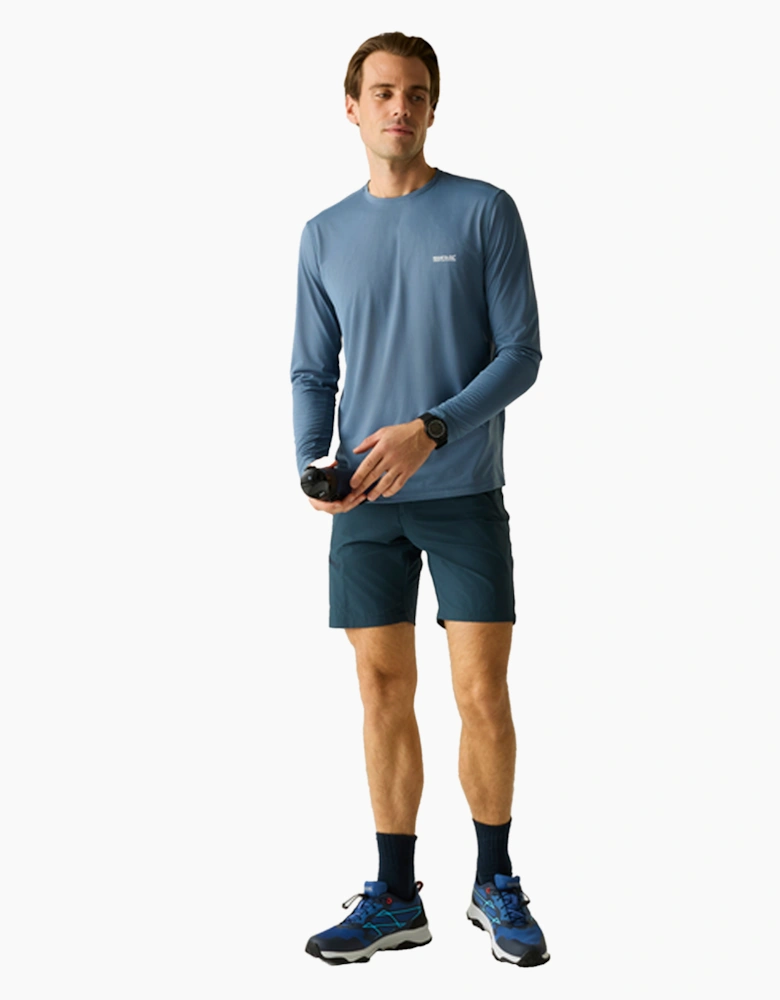 Mens Mindo Logo Long-Sleeved T-Shirt