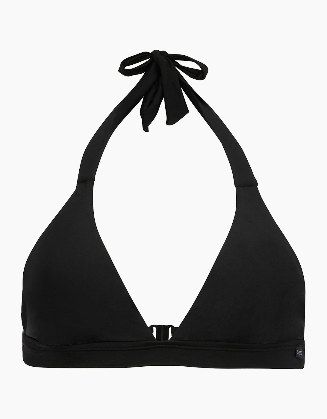 Womens/Ladies Lovina Plain Halter Neck Bikini Top, 6 of 5