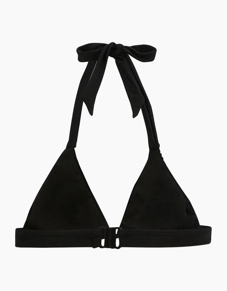 Womens/Ladies Lovina Plain Halter Neck Bikini Top