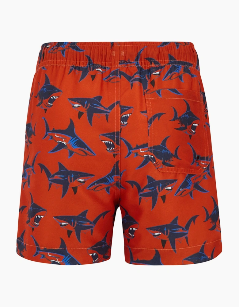 Boys Skander Shark Swim Shorts