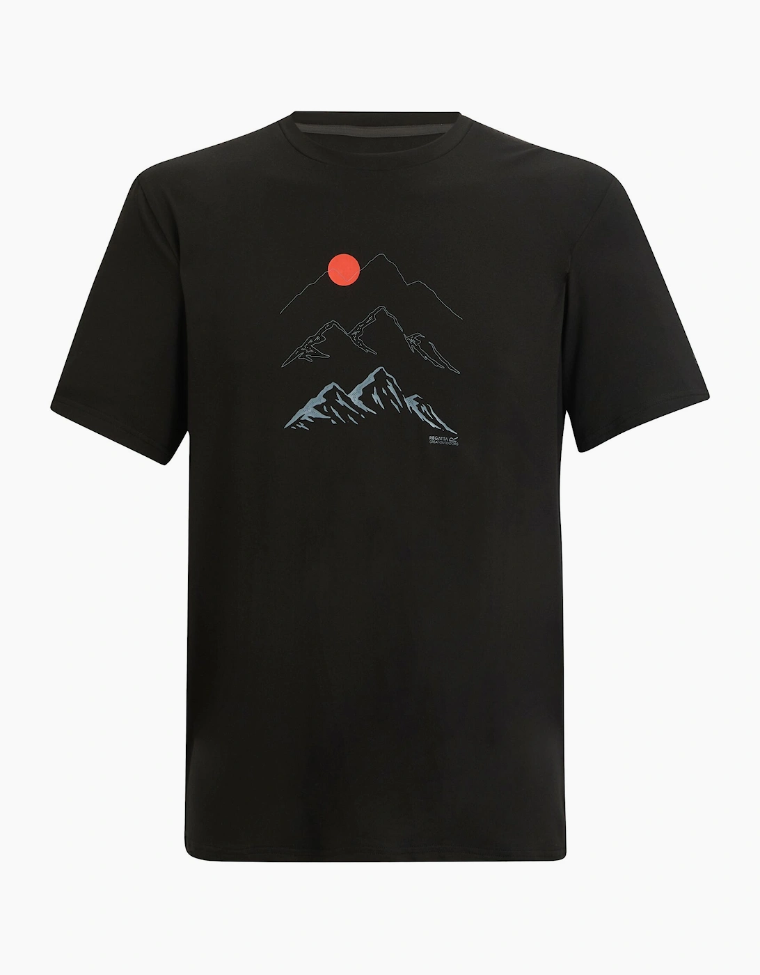 Mens Fingal Moon Mountain T-Shirt, 6 of 5