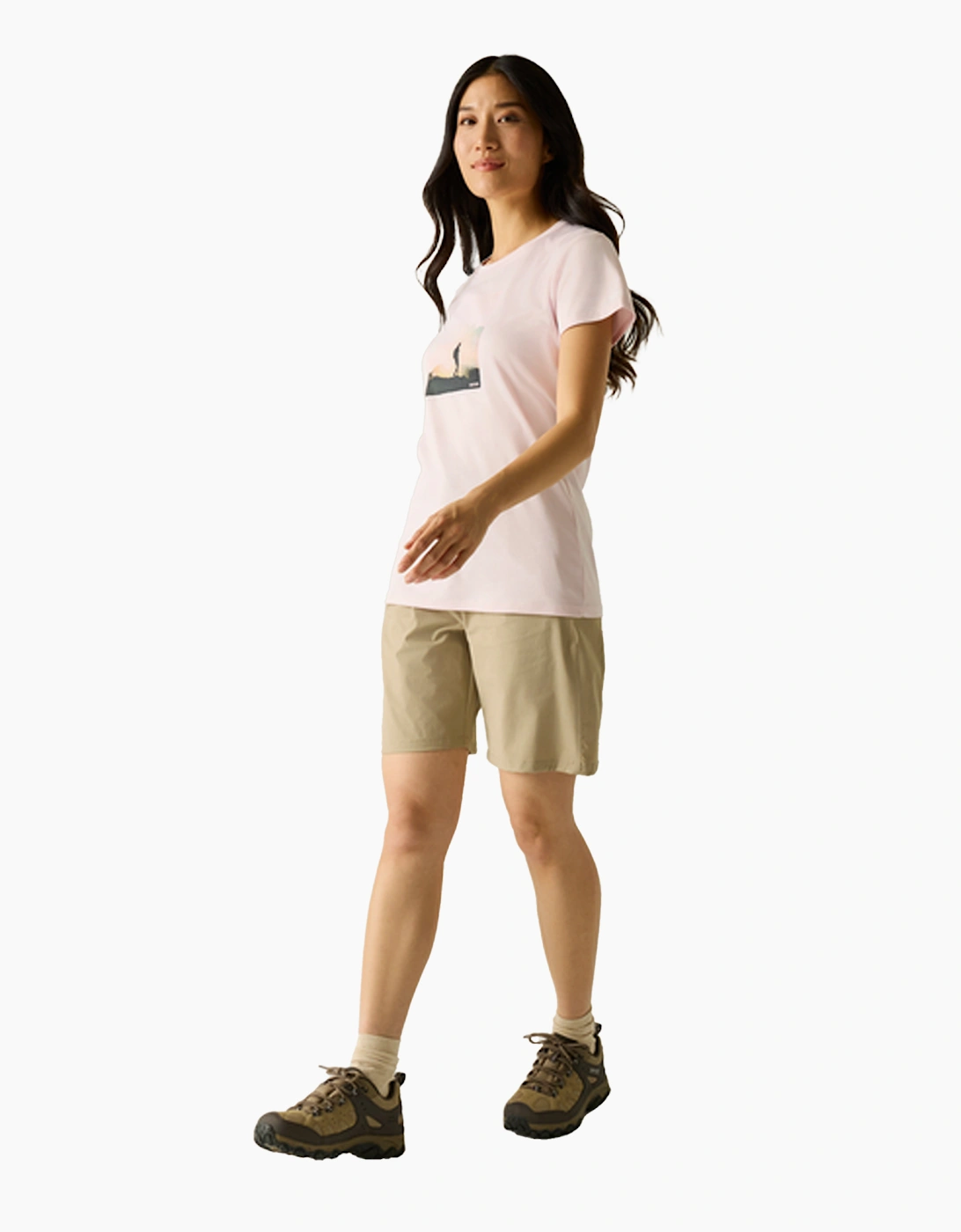 Womens/Ladies Fingal Adventure Print T-Shirt