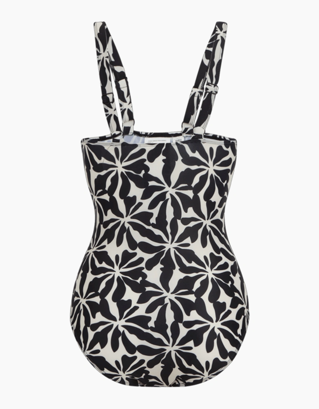 Womens/Ladies Sakari Abstract Floral Tummy Control One Piece Swimsuit