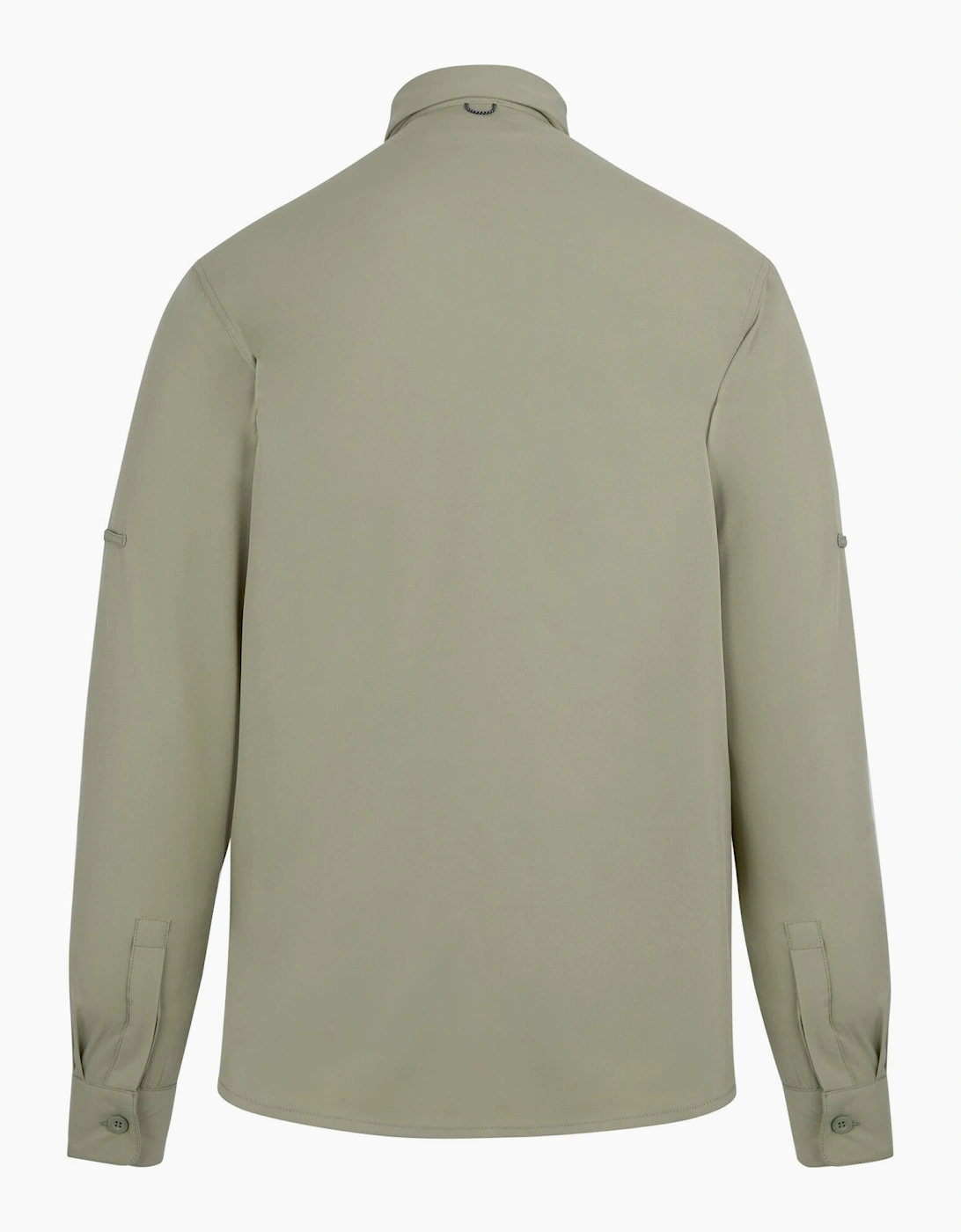 Mens Light Insect Repellent Long-Sleeved Travel Shirt