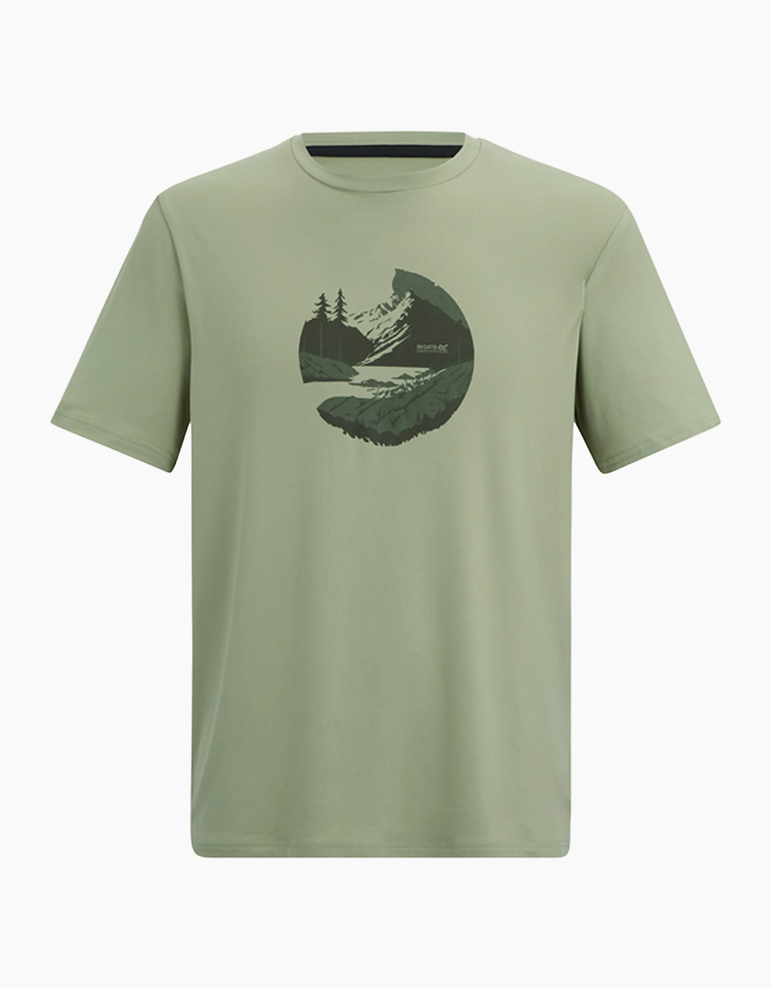 Regatta Men's Light Sage Fingal Mountain T-Shirt - Size: 44