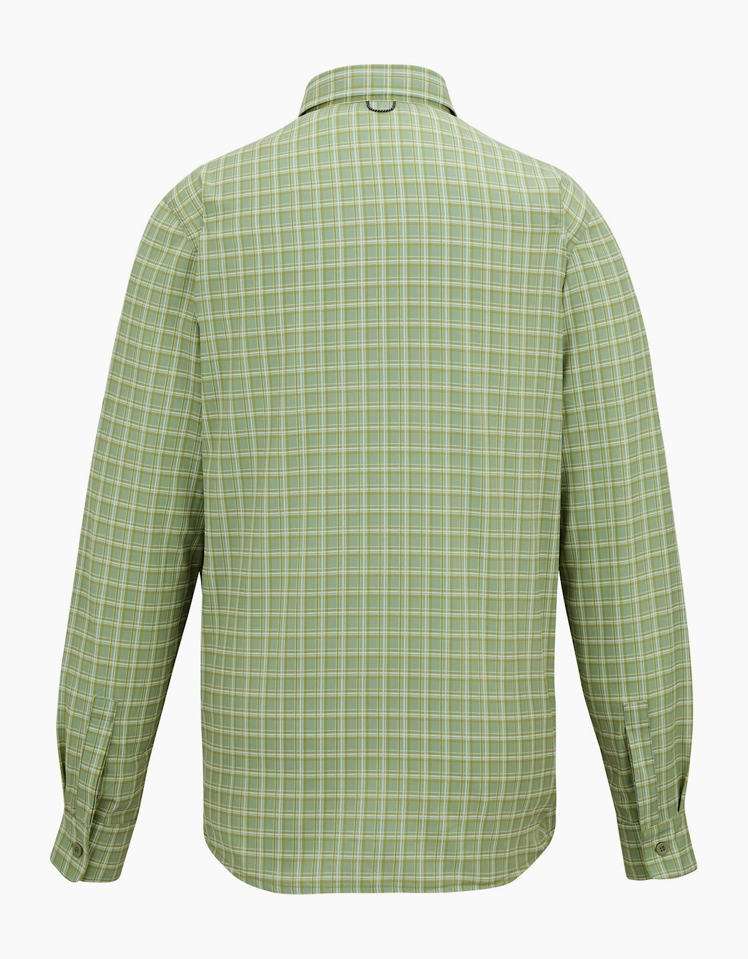 Mens Checked Insect Repellent Travel Shirt