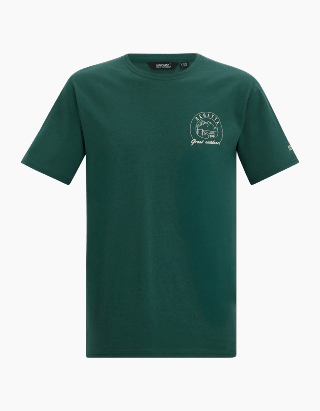 Regatta Men's Regatta Mens Cline IX Sunrise T-Shirt - Mediterranean Green