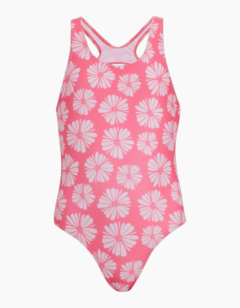 Girls Katrisse Flower One Piece Swimsuit