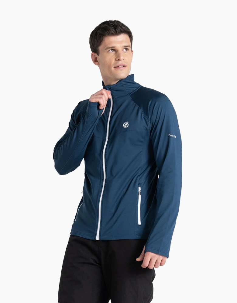 Mens Substratum Core Stretch Full Zip Midlayer