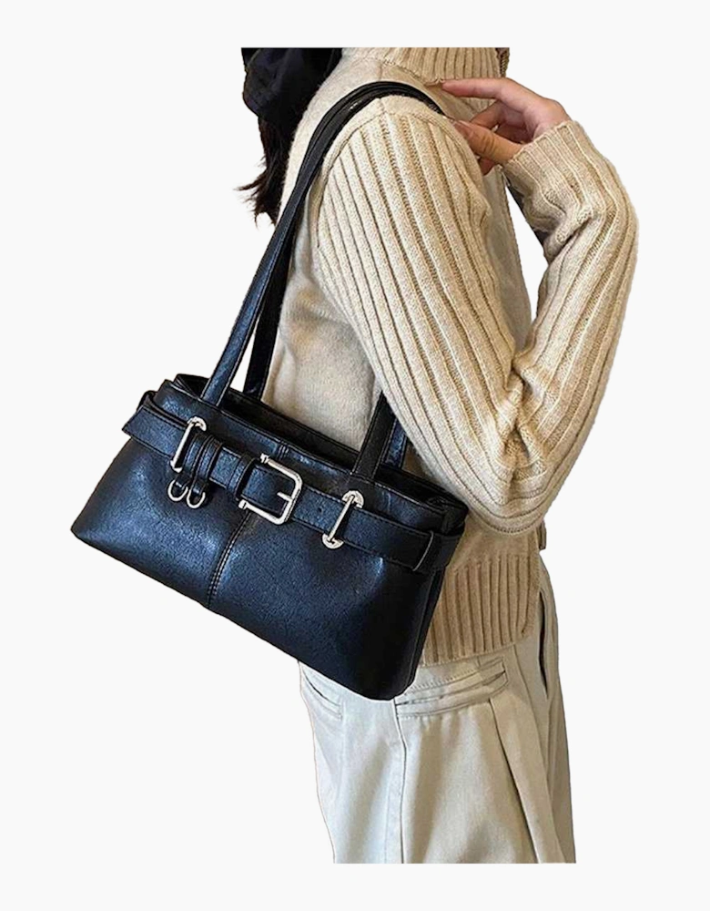 Womens/Ladies Josephine Belted Shoulder Bag