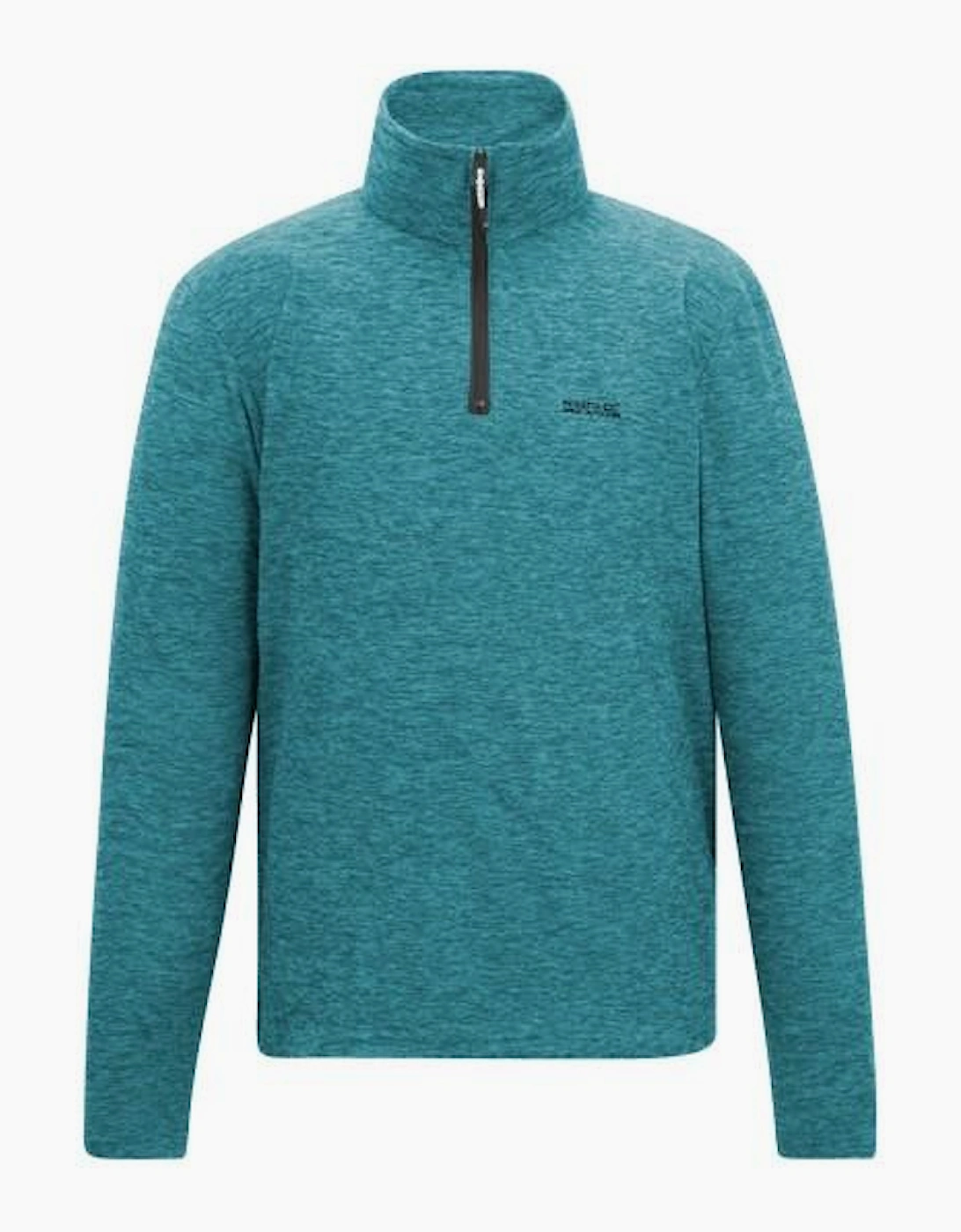 Mens Thompson Marl Half Zip Fleece Jacket, 3 of 2