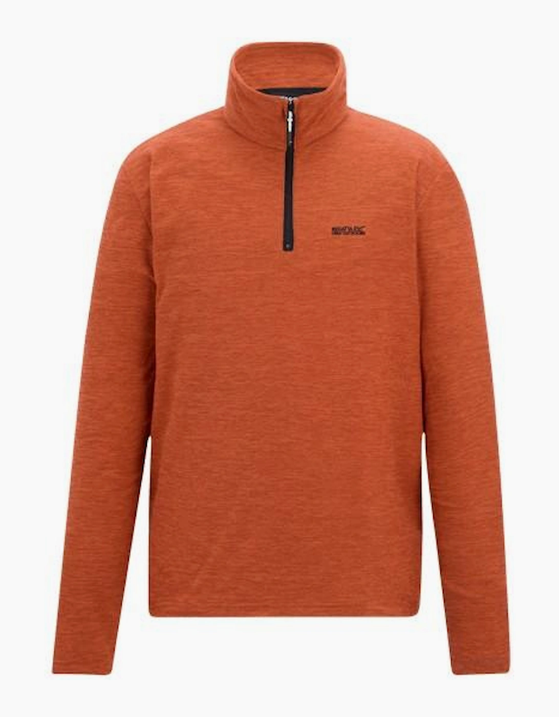 Regatta Men's Orange Thompson Marl Half Zip Fleece Jacket  46/Regular 3XL