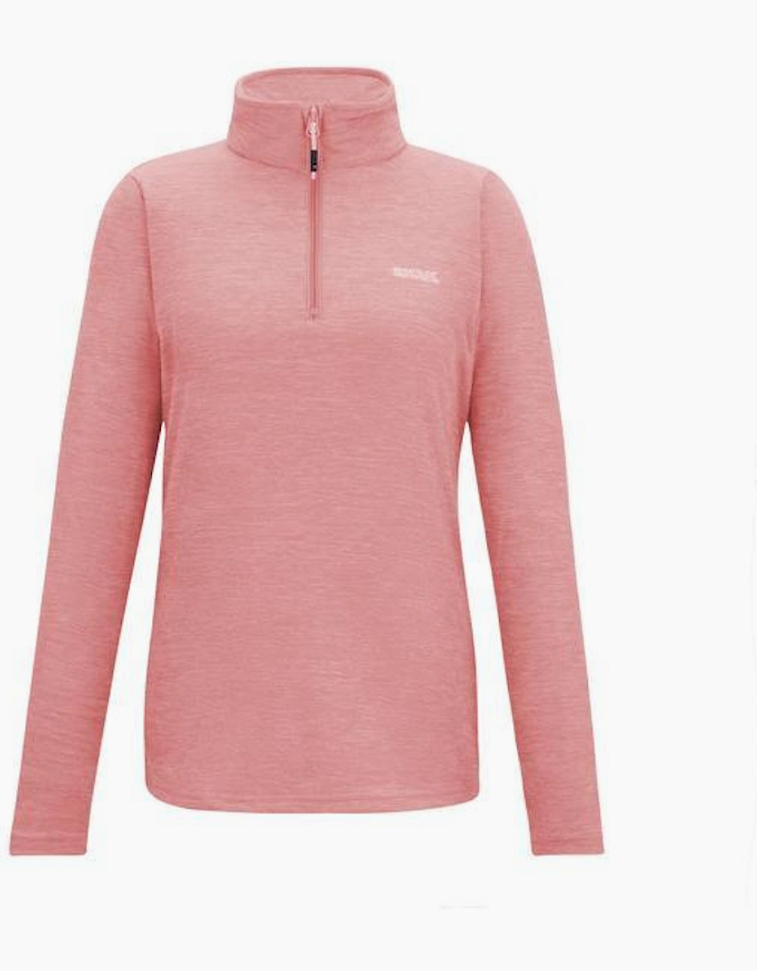 Womens/Ladies Sweetheart Quarter Zip Fleece Top, 3 of 2