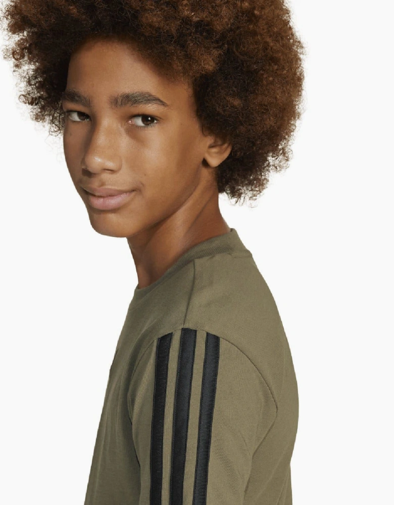 Junior Essentials T-Shirt - Juniors 3 Stripes T-Shirt