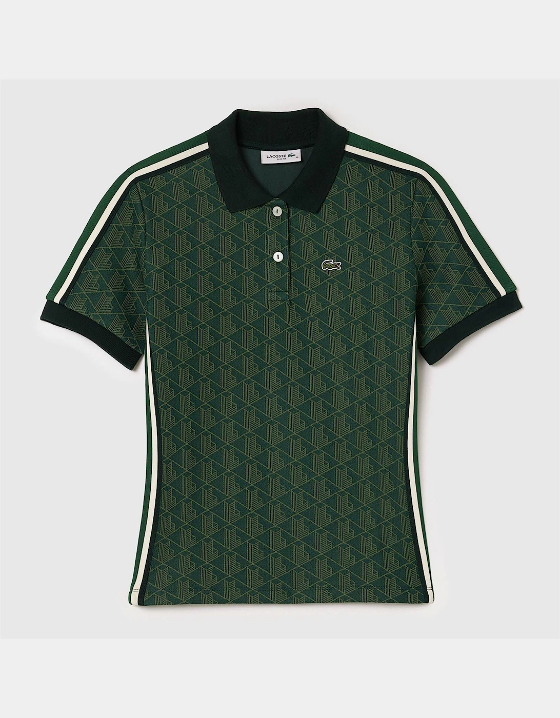 Slim-Fit Monogram Jacquard Polo Shirt