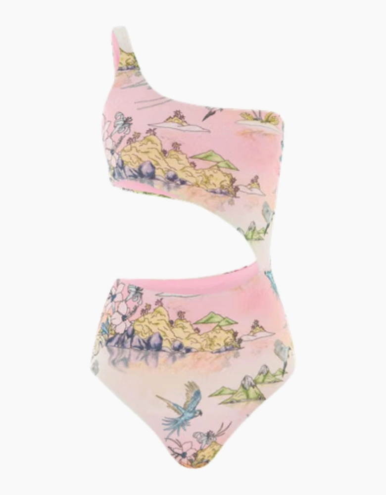 Evelyn One Shoulder Swimsuit