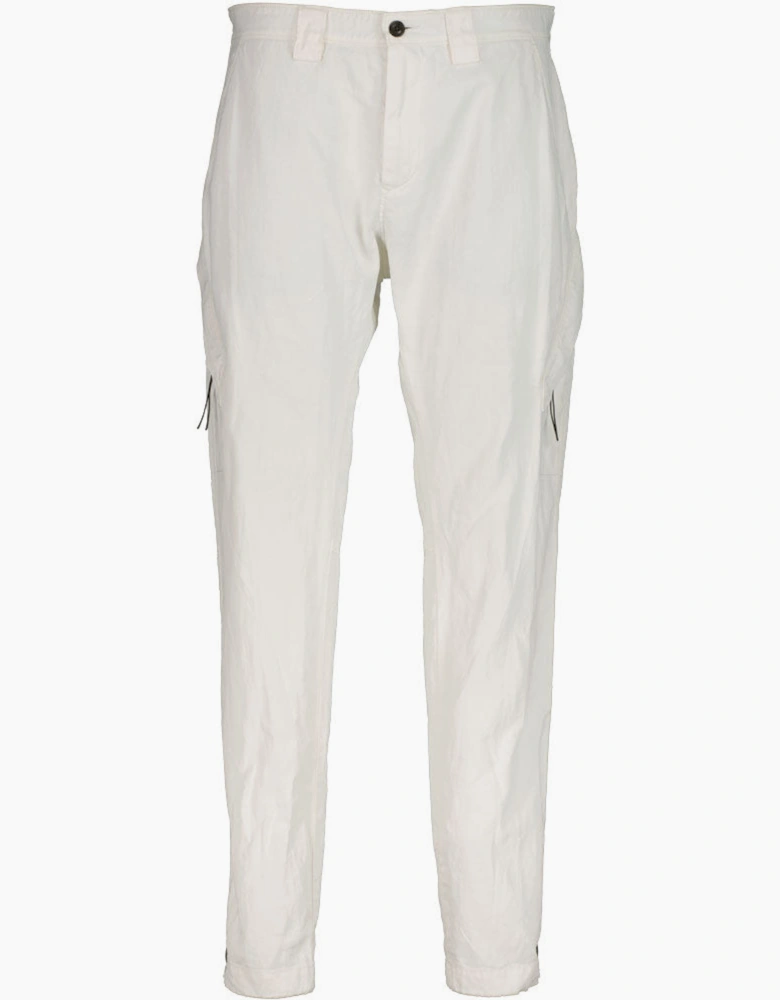 C.P. Plated Linen Cargo Pants