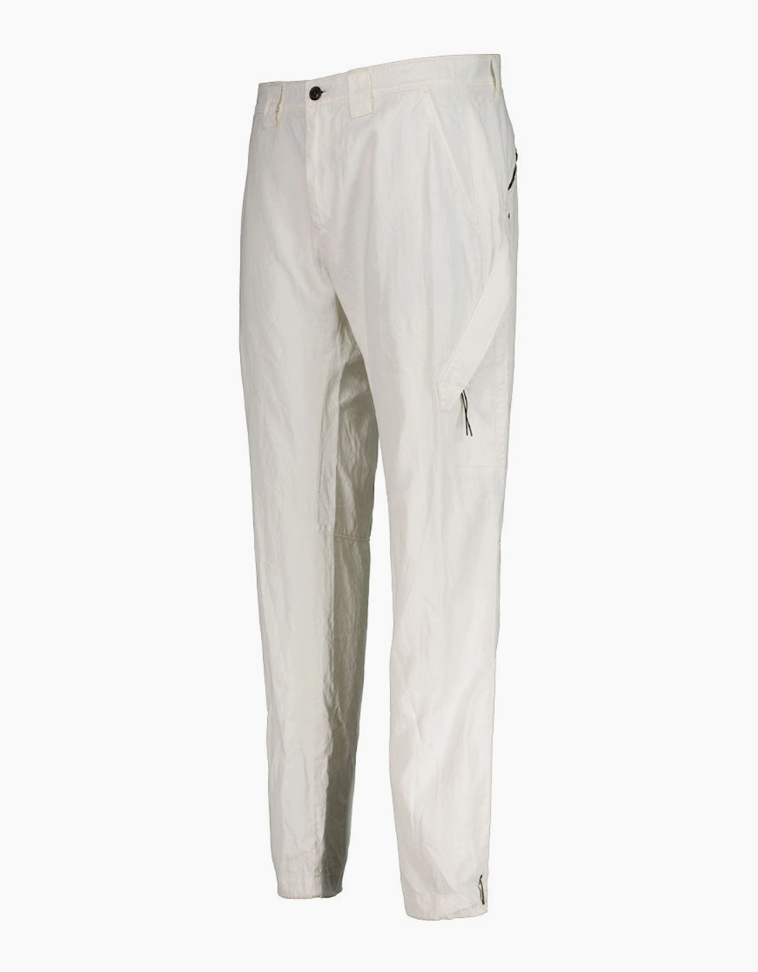 C.P. Plated Linen Cargo Pants