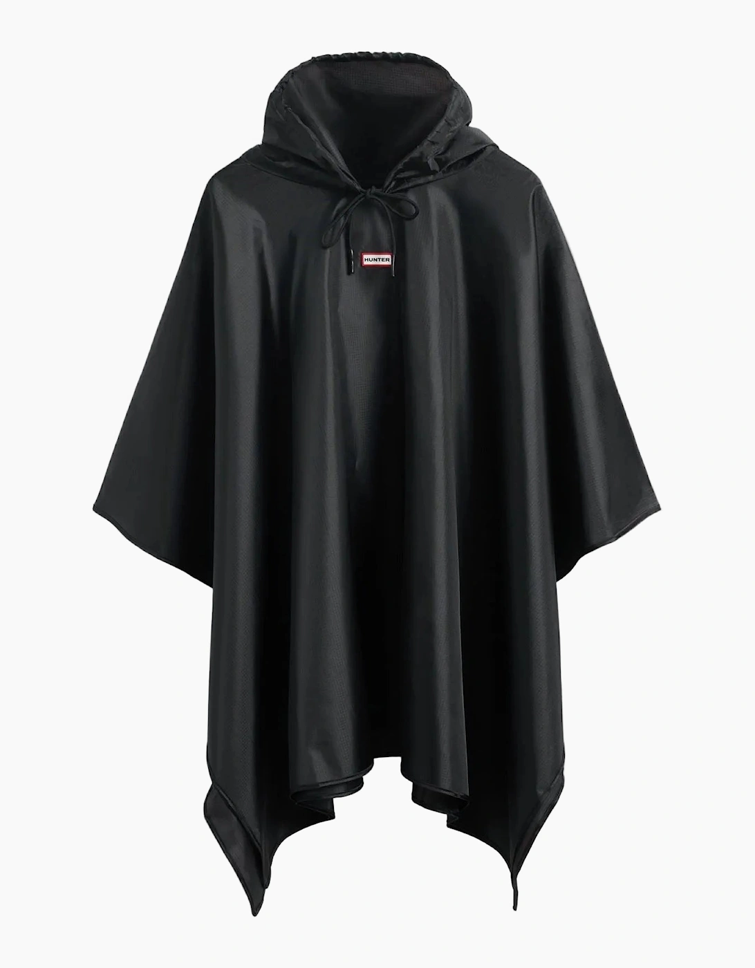 Packable Black Rain Ponchos - One Size
