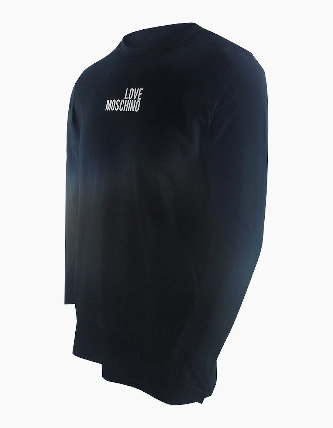 Logo Long Sleeve Black T-Shirt