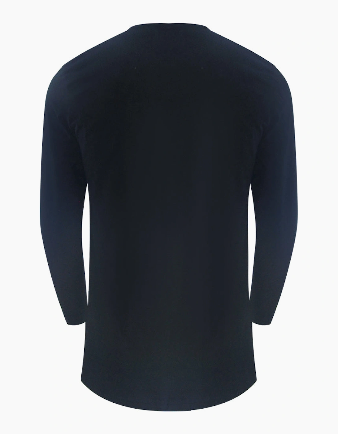 Logo Long Sleeve Black T-Shirt