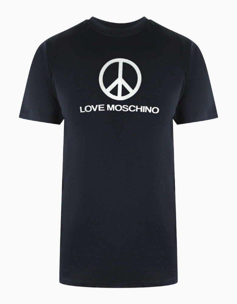 Peace Logo Black T-Shirt