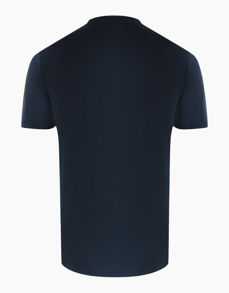 Box Logo Navy Blue T-Shirt
