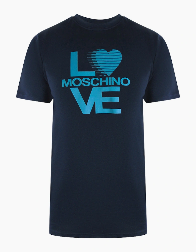 Logo Navy Blue T-Shirt