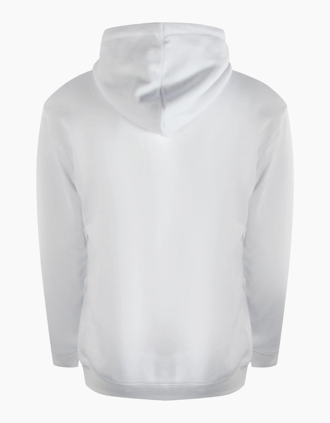 Plain Logo White Hoodie