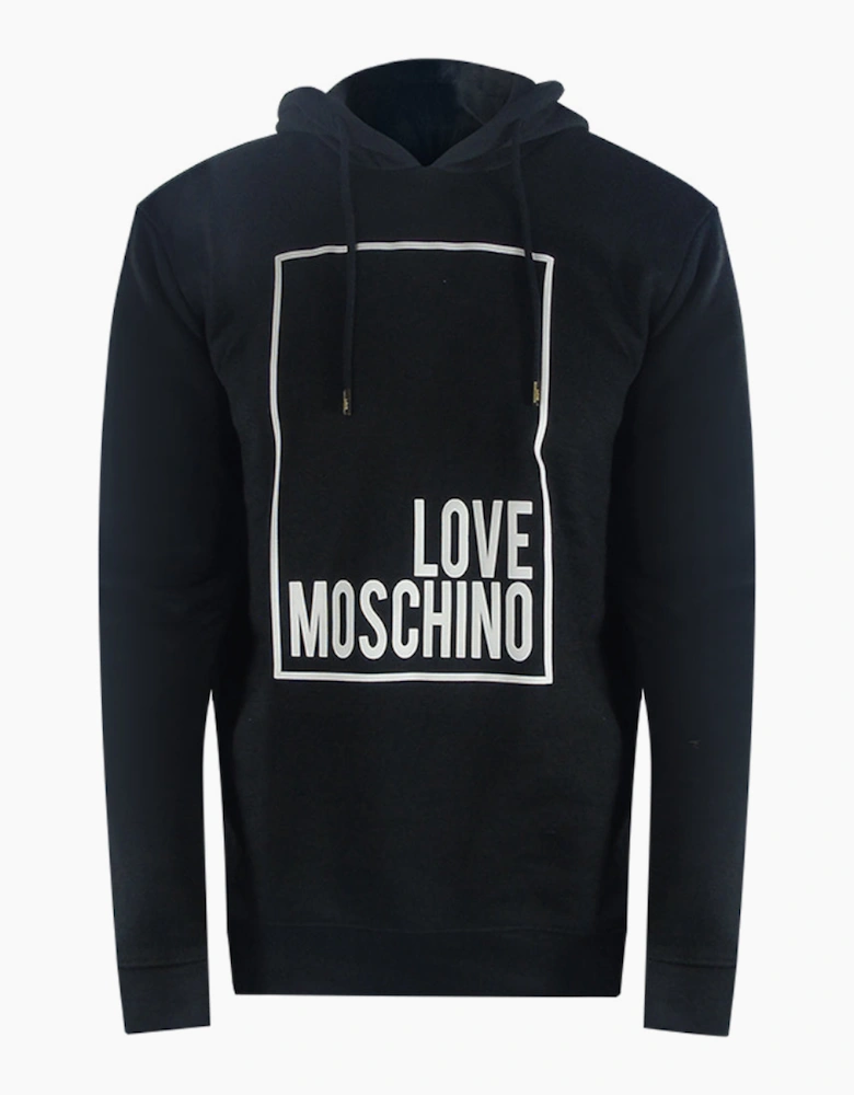 Box Logo Black Hoodie