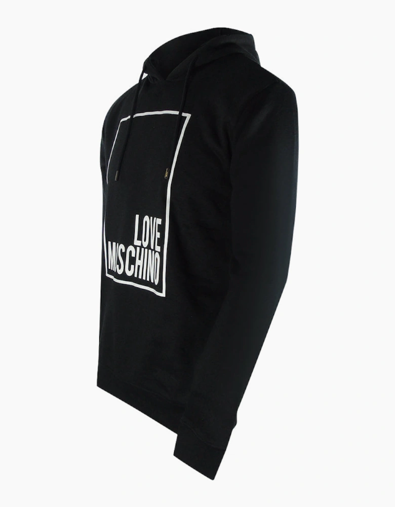 Box Logo Black Hoodie