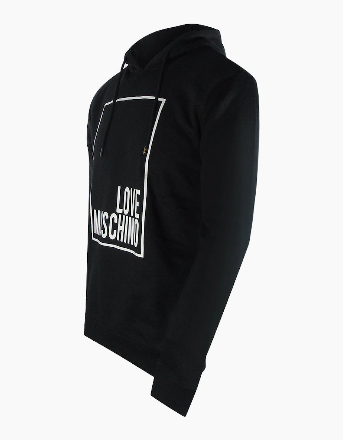 Box Logo Black Hoodie