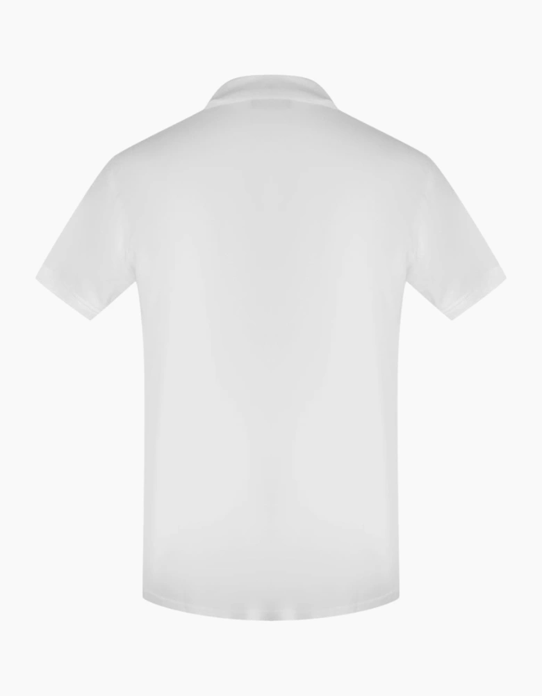 Heart Logo White Polo Shirt