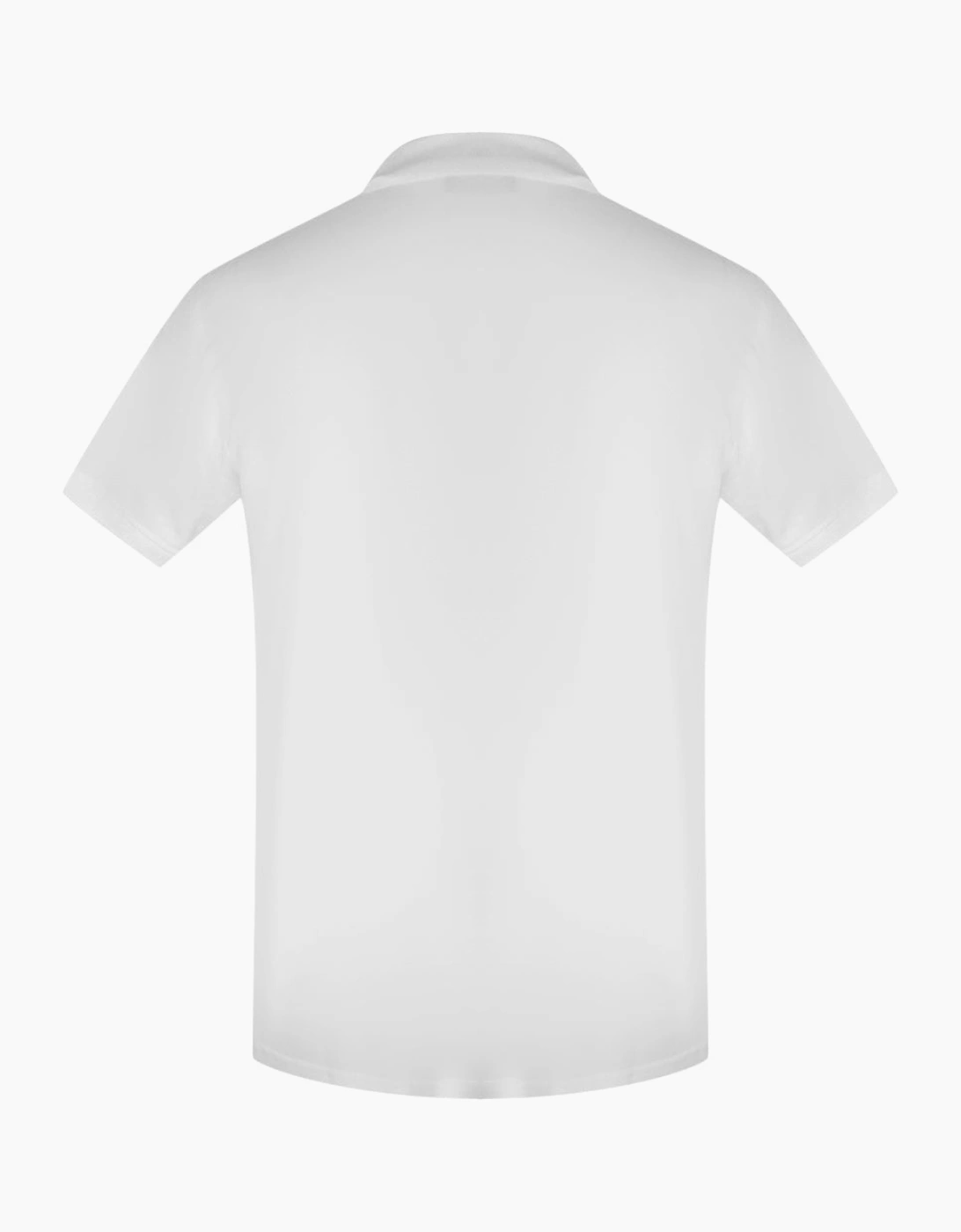 Heart Logo White Polo Shirt