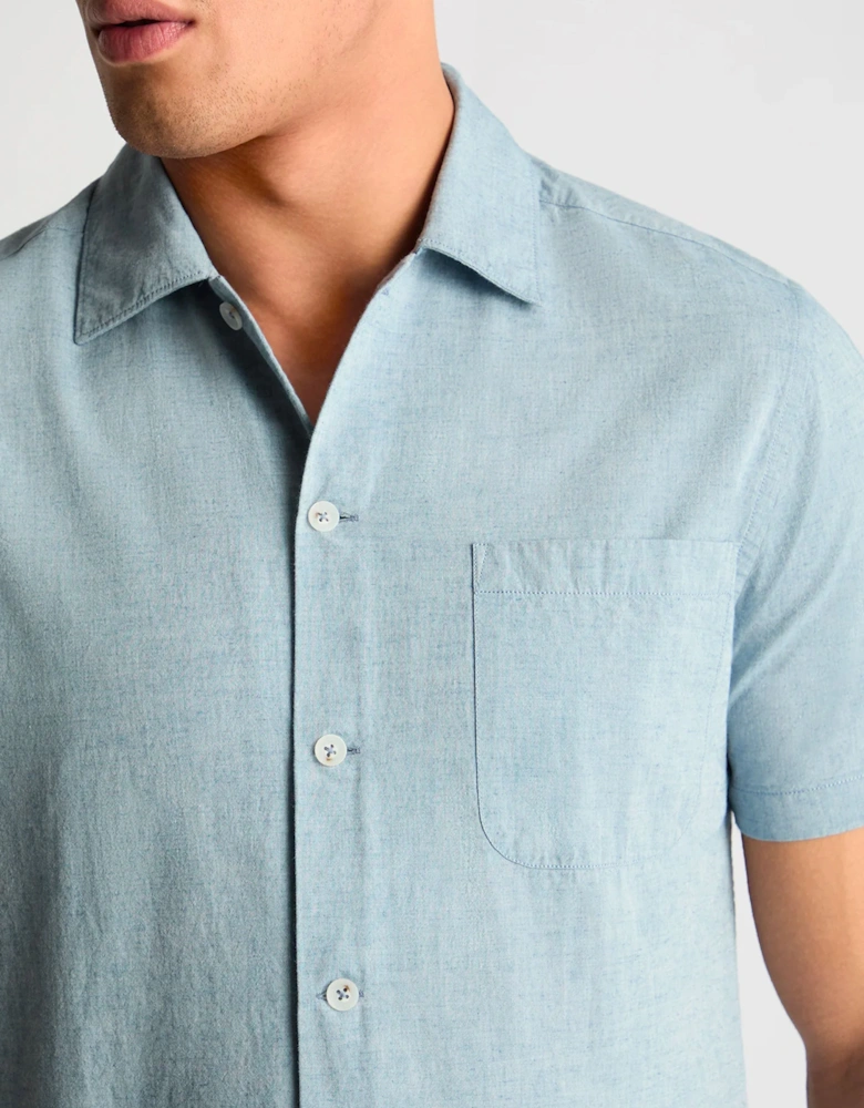Paolo Tapered Shirt BLUE