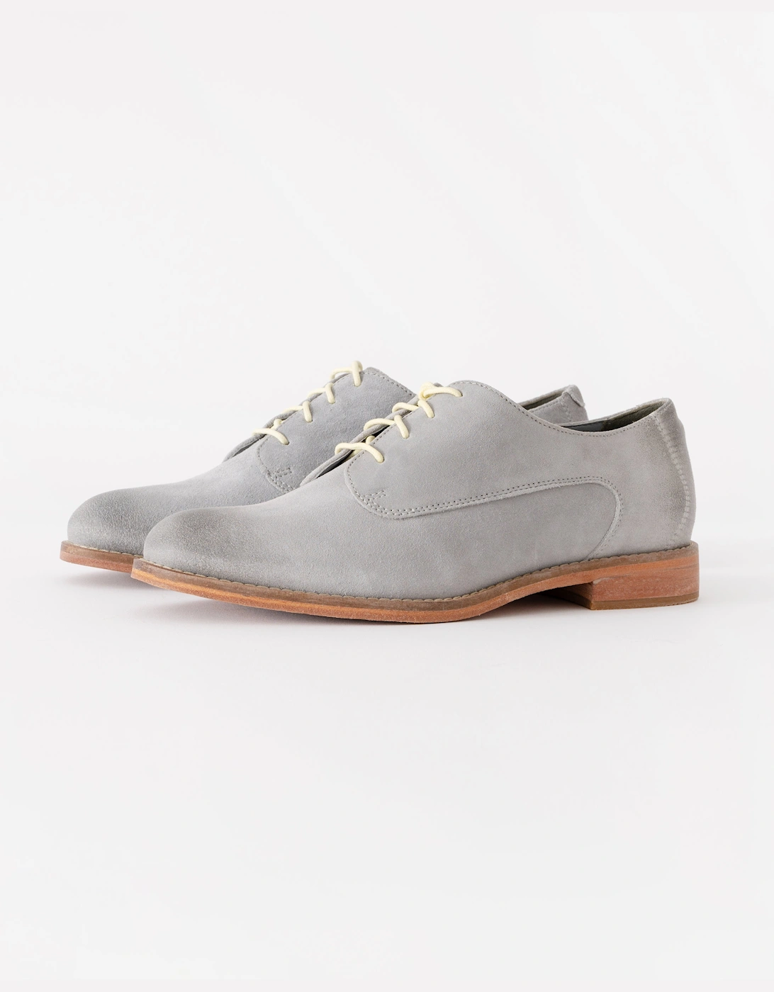Sylvia Natural Grey Womens Shoes, 6 of 5