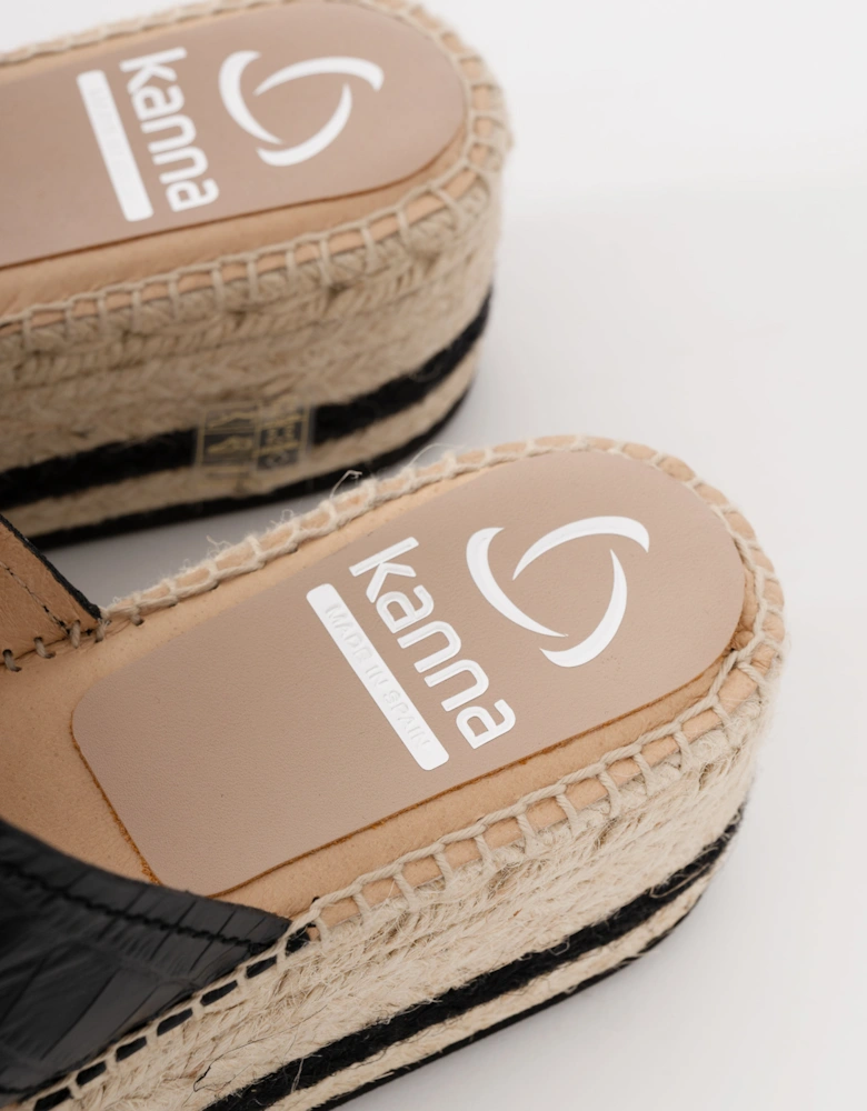 Margarita Womens Flatform Sandals