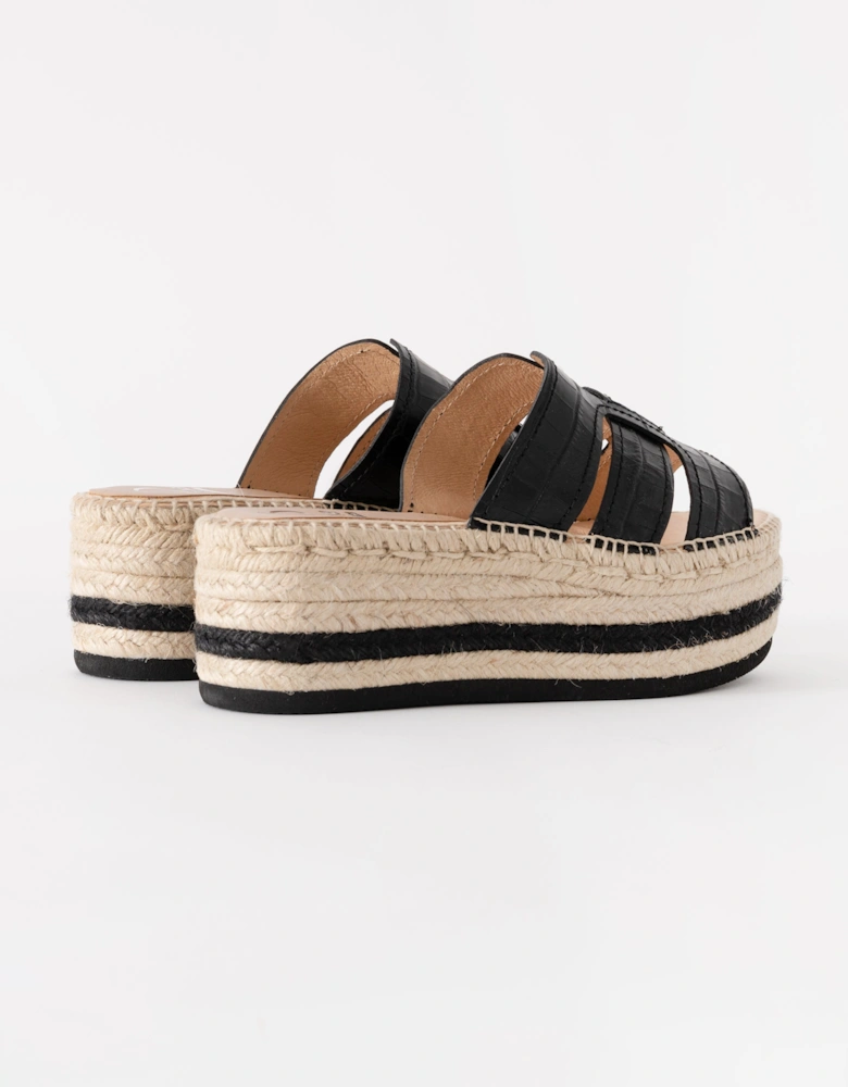 Margarita Womens Flatform Sandals