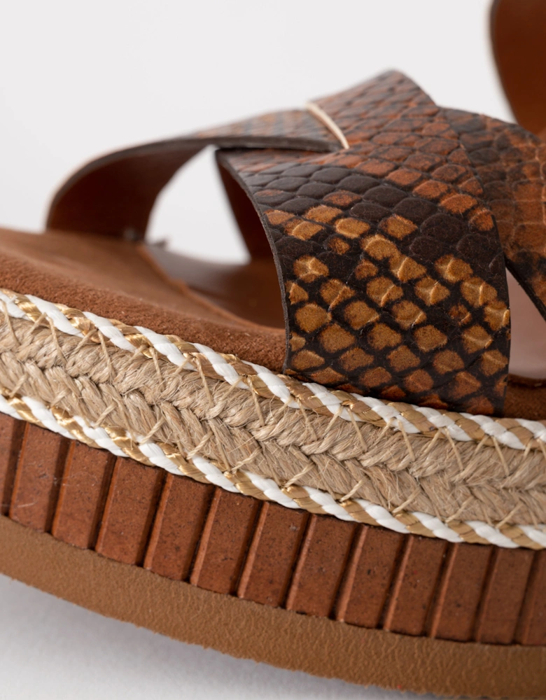 Grisel Womens Sandals - Brown