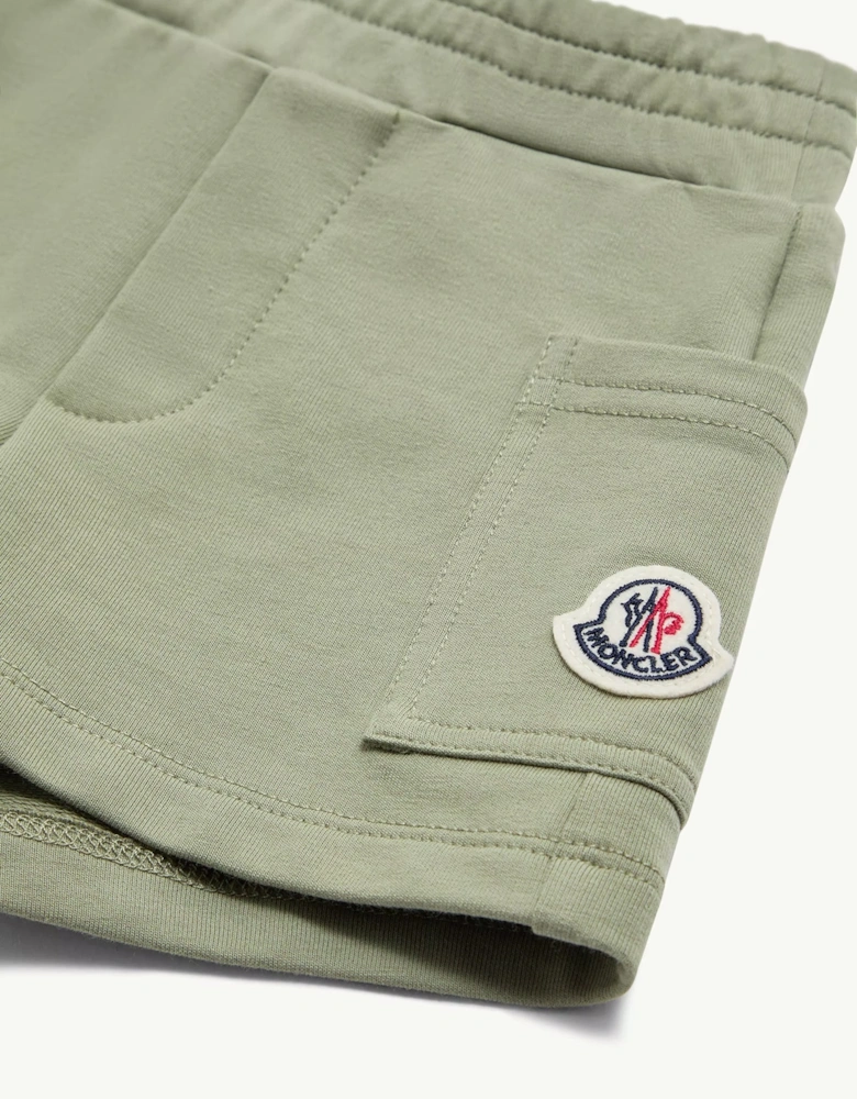 Baby Jersey Shorts Green