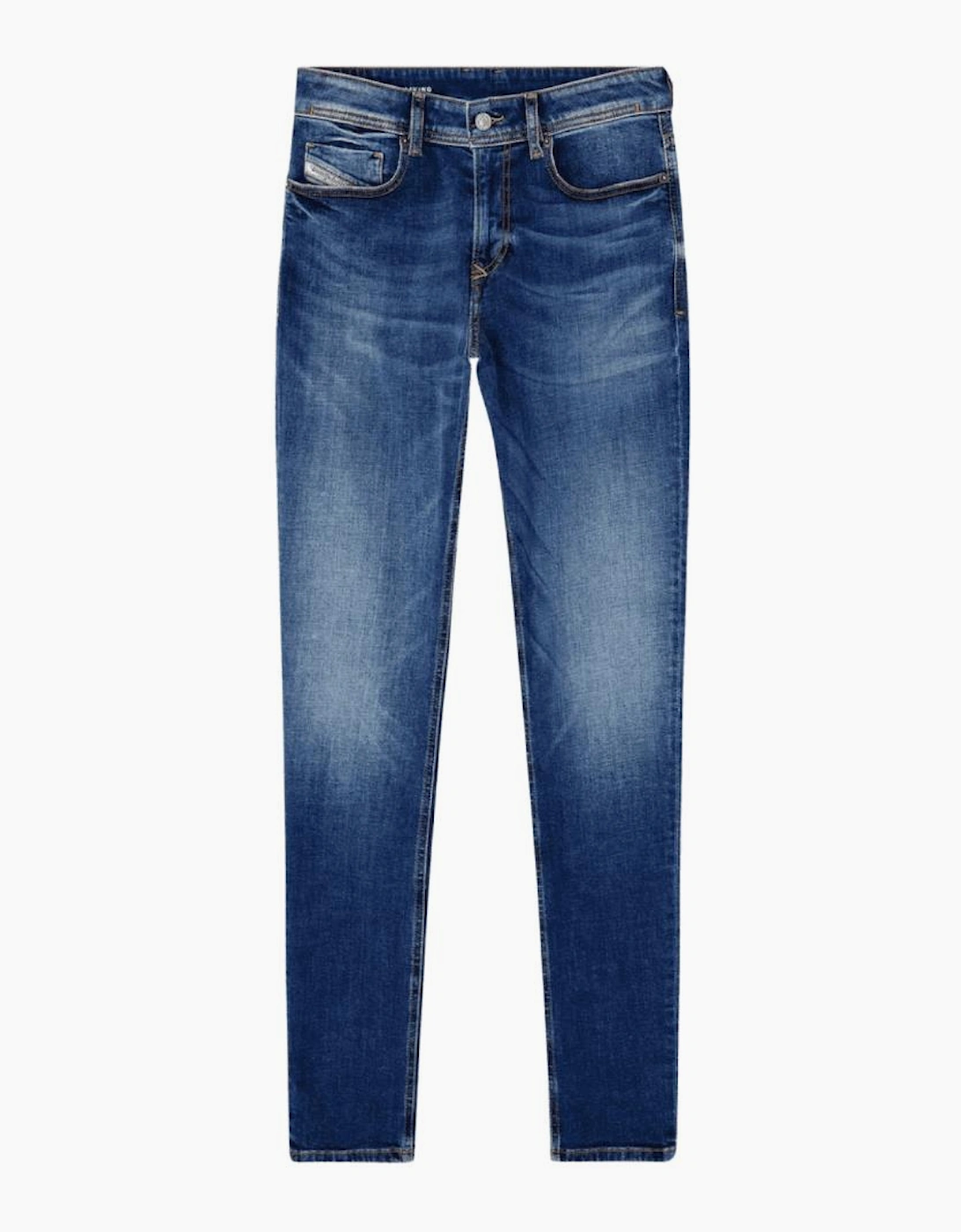 1979 Sleenker Skinny Fit Mid Wash Blue Jeans, 5 of 4