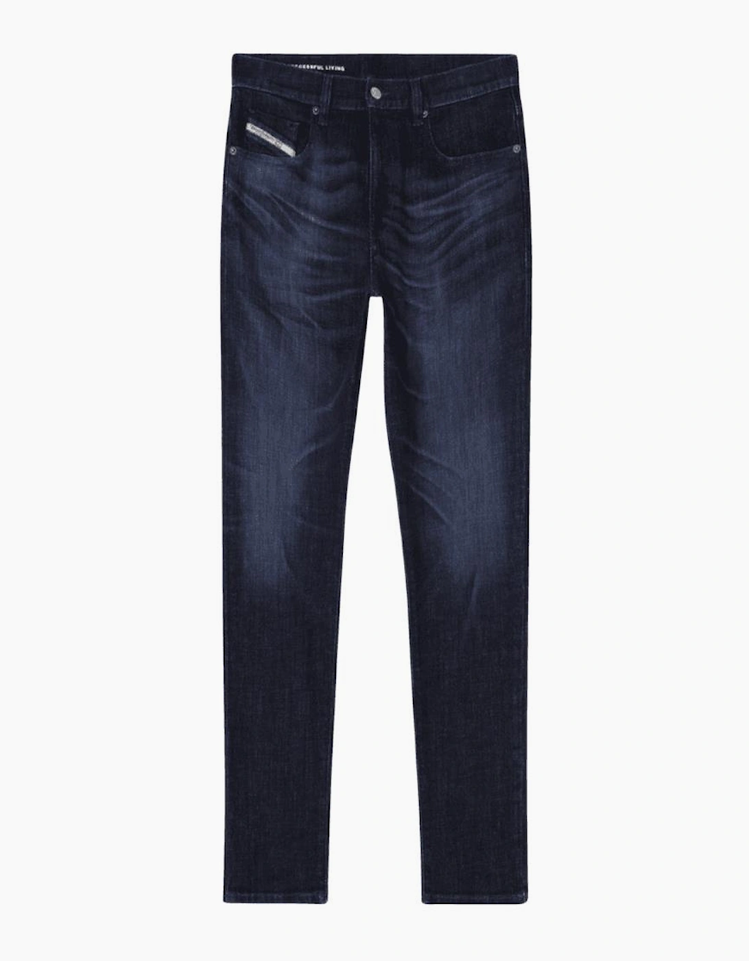 2019 D-STRUKT Slim Fit Dark Blue Jeans, 5 of 4