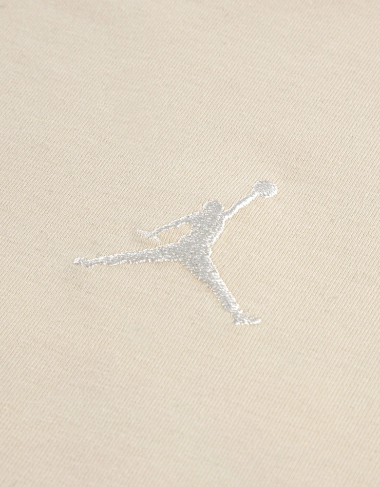 Jordan Girls MJ Brooklyn Essential T-Shirt in Beige