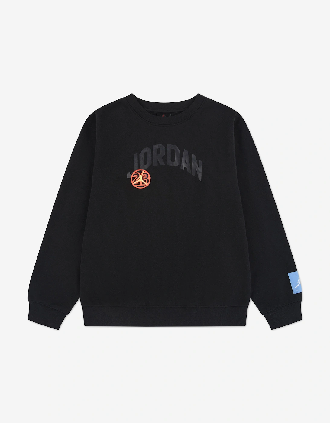 Jordan Boys MJ Dynasty Sweatshirt in Black, 6 of 5