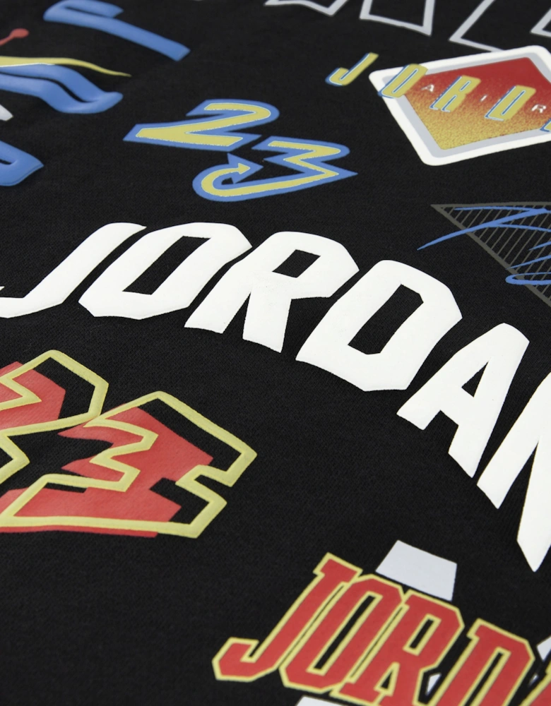 Jordan Boys MJ Dynasty Sweatshirt in Black