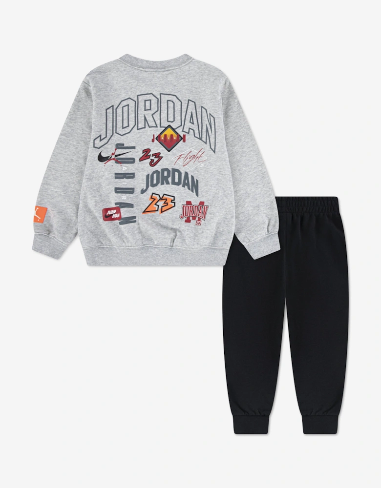 Jordan Boys MJ Dynasty Tracksuit in Black