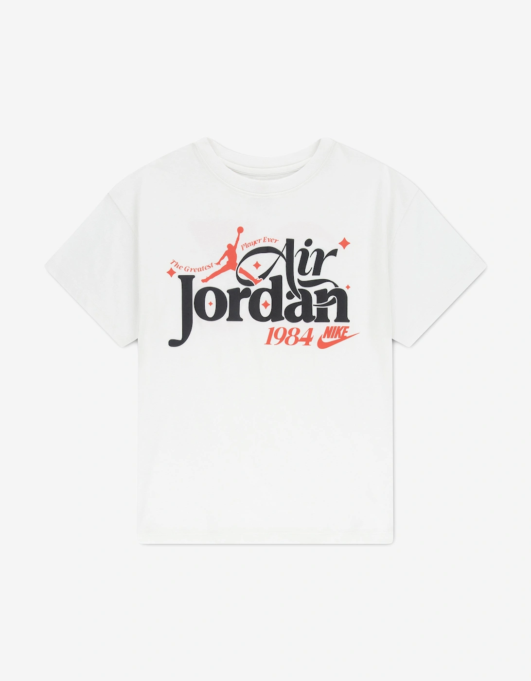 Jordan Girls 84 Dream T-Shirt in Ivory, 5 of 4